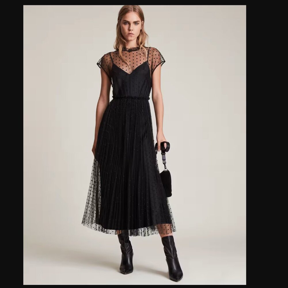 All Saints Arya Dress NWT